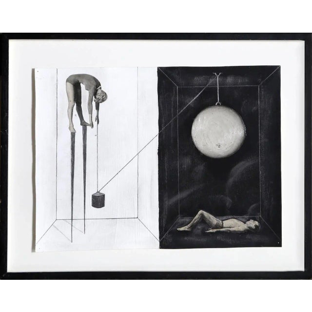 1980s Zizi Raymond, Untitled - Pulley System, Mixed Media For Sale - Image 5 of 5