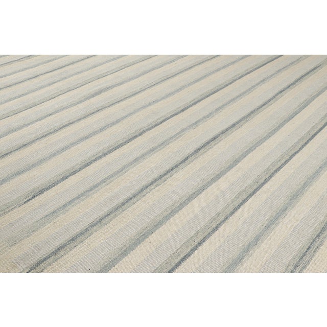 This 12x15 Scandinavian kilim, hand woven in wool, from our celebrated flat weave texture of the titular, award-winning...