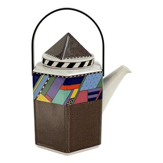 Scenario Metropol Teapot by Barbara Brenner for Rosenthal Studio Line, 1990s For Sale