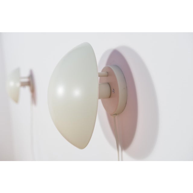Pink Mid-Century PH Hat Wall Lamps by Poul Henningsen for Louis Poulsen, Denmark, 1961, Set of 2 For Sale - Image 8 of 18
