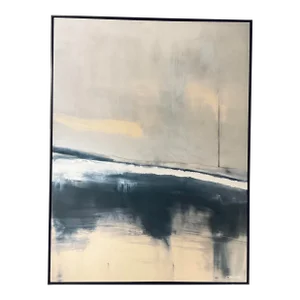 Abstract Modern “Grounded” Mixed Media Painting by Carol Benson Cobb