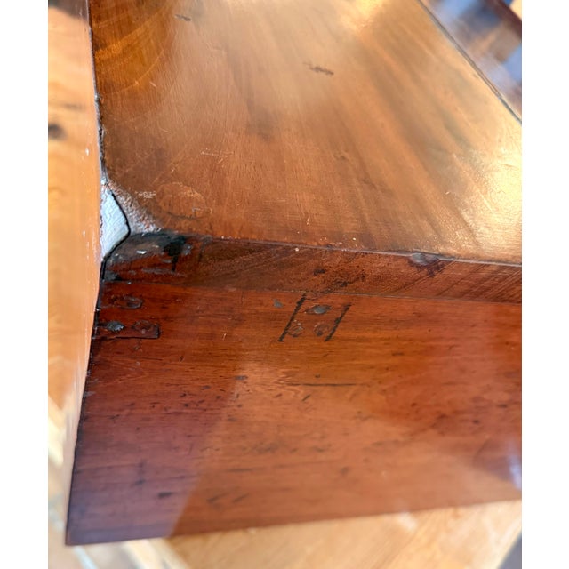 Antique Early 19th Century English Georgian Mahogany Shopkeeper’s Writing Slope Desk For Sale In San Antonio - Image 6 of 12