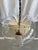 Metal Space Age Glass Futura Biomorphic Pendant Light by Koch & Lowy for Peill & Putzler, Germany, 1970s For Sale - Image 7 of 15