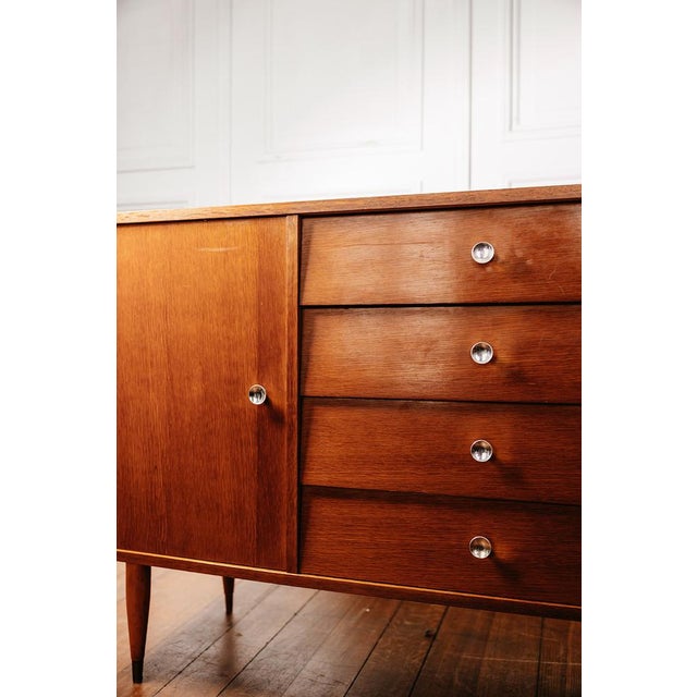 Mid-Century Wood Commode, 1960s For Sale - Image 4 of 9