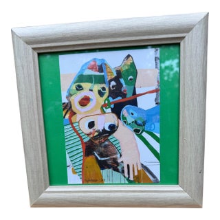 2019 Abstract Print by Modern Danish Artist Leif Sylvester as Signed “Sylvester 2019” For Sale