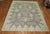 Gray Shabby Antique Oushak Rug - 8'1" x 11'2" For Sale In New York - Image 6 of 6