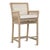 Bring effortless coastal style to your outdoor entertaining space with this handwoven faux hyacinth outdoor counter stool....