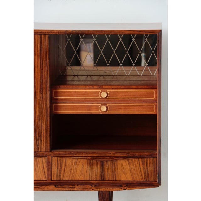 Scandinavian Rosewood Highboard Design by E.W. Bach, 1960s For Sale - Image 14 of 18