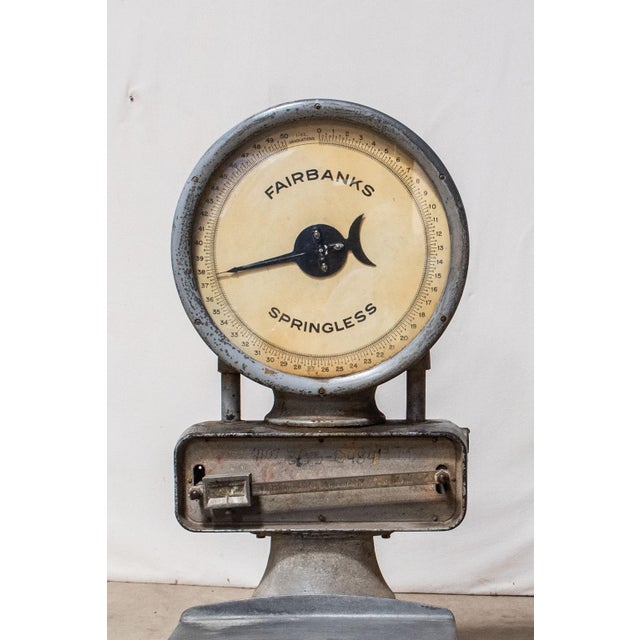 Early 20th Century Antique Fairbanks Springless Scale For Sale - Image 5 of 11