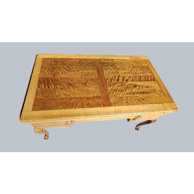 Mid 20th Century French Provincial Style Walnut Writing Desk For Sale - Image 11 of 11