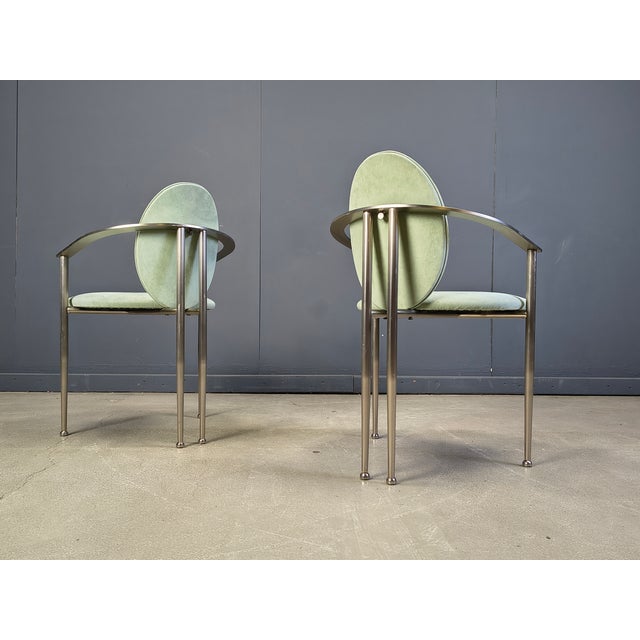 Vintage Dining Chairs from Belgo Chrom, 1980s, Set of 6 For Sale - Image 6 of 18