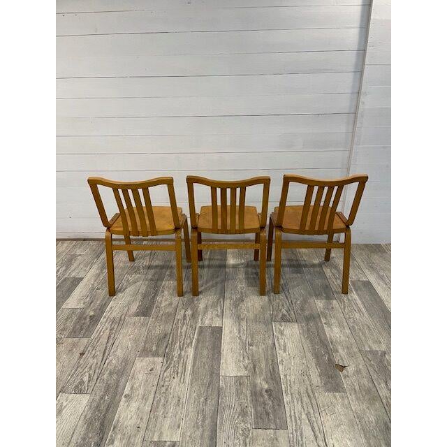 Vintage Brown Chair from TON For Sale - Image 3 of 6