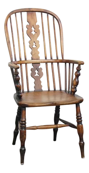 English Highback Windsor Dining Room Chair
