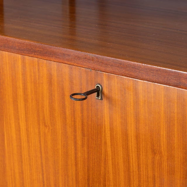 Vintage 20th Century Italian Teak Modular Wall Cabinet, 1960s For Sale - Image 15 of 18