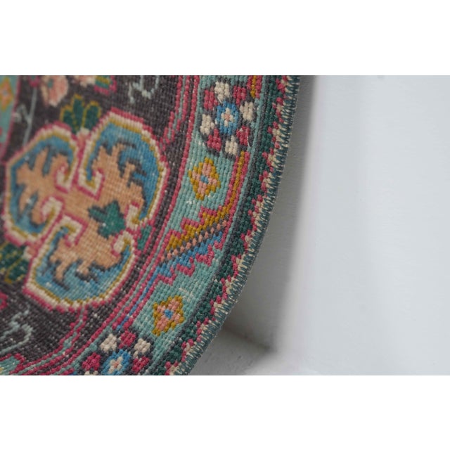 1970s Vintage Persian Handmade Wool 10x12 Red Area Rug For Sale In San Francisco - Image 6 of 11