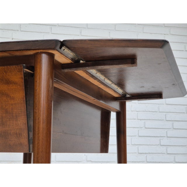 Vintage Danish Foldable Coffee Table, 1950s For Sale - Image 13 of 18