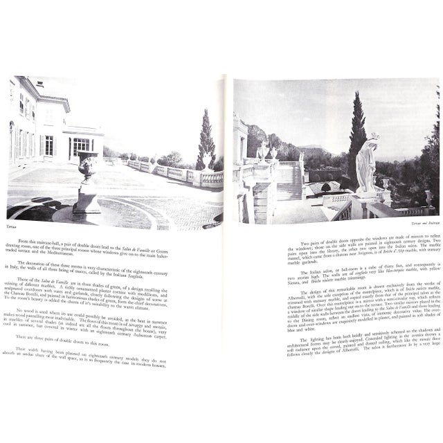 1980s "La Leopolda: A Description by Ogden Codman Architect and Owner 1939" 1987 Codman, Ogden For Sale - Image 5 of 13