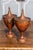 Pair of Italian 19th Century Napoleon III Lacquered Tin Lidded Vases with Scenes For Sale - Image 4 of 11
