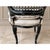 Vintage Chinoiserie Dark Jade Green Lacquer Faux Bamboo Cane Dining Chairs - Set of 6 For Sale - Image 12 of 18