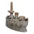 Antique Cast Iron Still Bank Maine Battleship Grey Iron Casting Co 1847 - 1903 For Sale