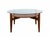 Brown Vintage Coffee Table in Walnut and Glass, 1965 For Sale - Image 8 of 8