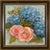 Farmhouse Blue Hydrangea Coastal Floral With Pink Roses, "Beloved" Framed Oil Painting by Artist Kristin Ashman For Sale - Image 3 of 4