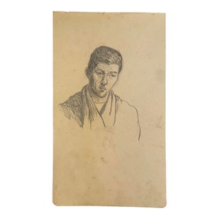1907 Portrait of a Japanese Man For Sale