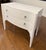 White Serpentine Two Drawer Accent Chest For Sale - Image 12 of 15