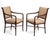A wonderful pair of regency style armchairs in "as found condition" and for restoration. The width of the seat is 20" in...