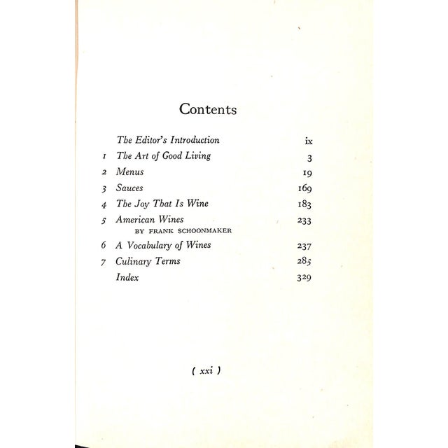 "Andre Simon's French Cook Book" 1948 Simon, Andre For Sale - Image 9 of 10