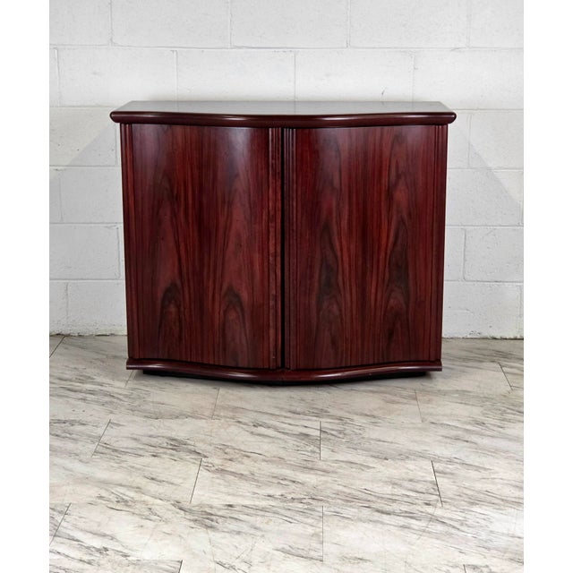 Wood Late 20th Century Danish Rosewood Server by Skovby For Sale - Image 7 of 10