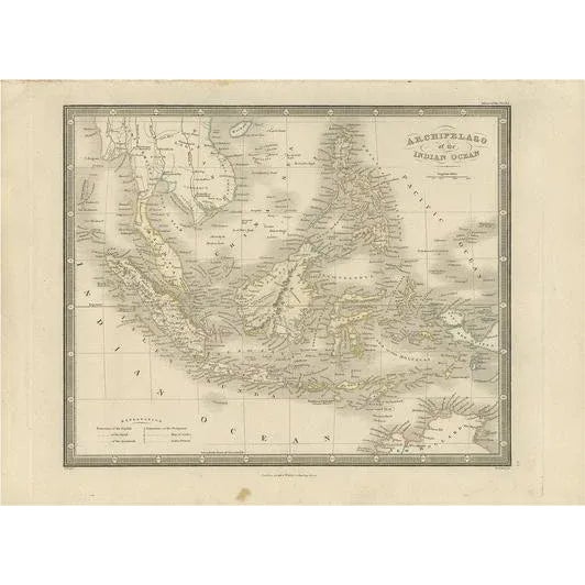 Mid 19th Century Antique Map of the East Indies by Wyld, 1845 For Sale - Image 5 of 5