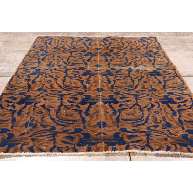 Zeki Muren Vintage Turkish Sivas Rug, 03'09 X 06'07 For Sale - Image 9 of 10