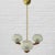 Mid-Century Modern Scandinavian Pendant in Teak and Glass, 1950s For Sale - Image 4 of 6