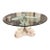 Painted Round Dolphin Pedestal Dining Table For Sale