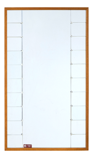 Mid-Century Scandinavian Wall Mirror from Glas and Tra, 1950s