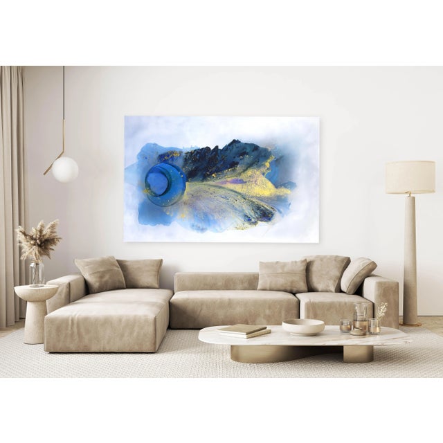 Harmony - Very Large Oversized Elegant Textured Abstract Painting Original Artwork by Clara Berta For Sale - Image 10 of 11