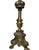 Gothic Church Antique Brass Candlestick – Chapel/Monastery Altar Candle Holder With Lion Paw Feet For Sale In Dallas - Image 6 of 7