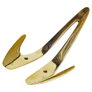 Austrian Wall Hook by Carl Auböck For Sale