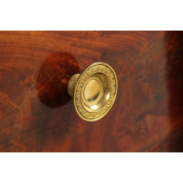 Metal Parisian Empire Chest of Drawers, 1810 For Sale - Image 7 of 15