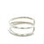 Contemporary Tiffany & Co. Sterling Silver Zig Zag Open Weave Cuff Bracelet 26.83g For Sale - Image 3 of 7