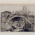 Fabio Mauroner (Italy, 1884-1944) Subiaco (c.1922, edition 9 of 50), features the Bridge if Saint Francis, a medieval...