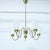 Swedish Modern Brass Chandelier from Bergboms, 1940s For Sale - Image 11 of 11