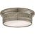 Traditional Visual Comfort Signature Siena Large Flush Mount in Antique Nickel with White Glass For Sale - Image 3 of 4