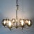 Metal German Sputnik Ceiling Light, 1950s For Sale - Image 7 of 15