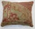 Early 21st Century Soft Red Turkish Oushak Rug Pillow For Sale - Image 5 of 5