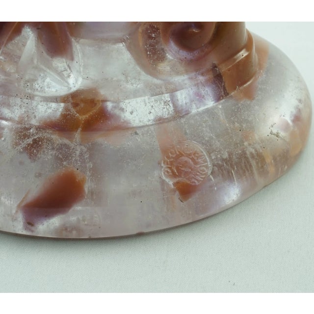 1920s Francois Decorchemont Pate De Verre Art Deco Paperweight For Sale - Image 5 of 7