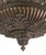 Mid 20th Century Neoclassical Bronze Painted Composition Plaster Basket Pendant Light For Sale - Image 10 of 15