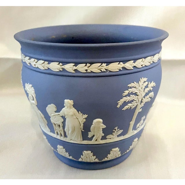 Vintage Wedgwood Jasperware Planter Chairish