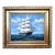 Vintage Oil Painting Tall Ship Seascape Signed K. Dossi Maritime Marine Art For Sale
